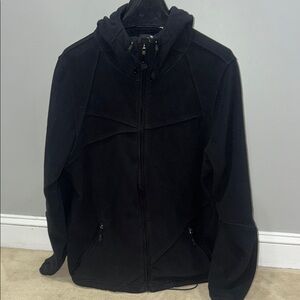 Oakley men’s Black Hooded fleece Jacket Large